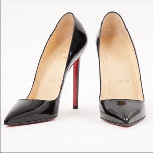 Christian Louboutin So Kate Size 38.5 black patent
